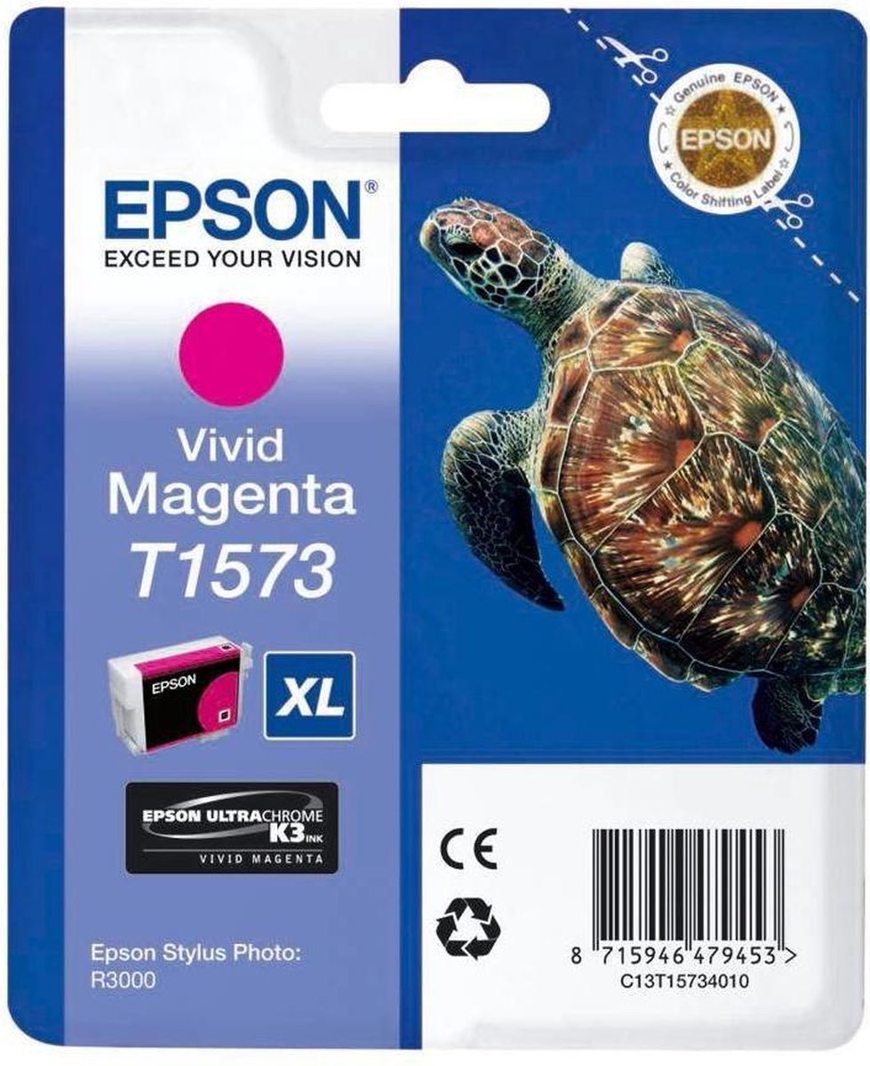 Epson T1573 - Inktcartridge / Magenta