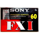 Sony FX I 60 Audio Cassette Tape