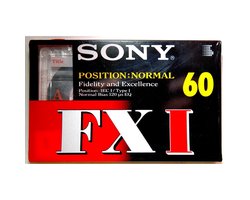 Sony FX I 60 Audio Cassette Tape