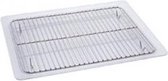 Smeg Glazen Schaal met Inox Grill BVG