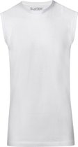 Slater 1500 - Mouwloos T-shirt wit S 100% katoen
