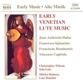 Christopher Wilson, Shirley Rumsey - Early Venetian Lute Music (CD)