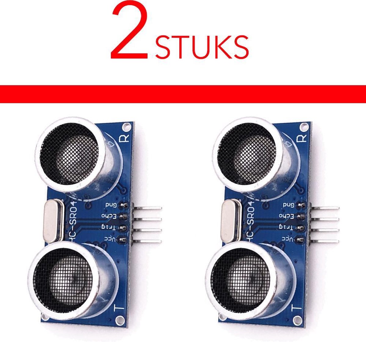 5st HC-SR04 ultrasone module afstandssensor voor Arduino UNO MEGA2560 ...