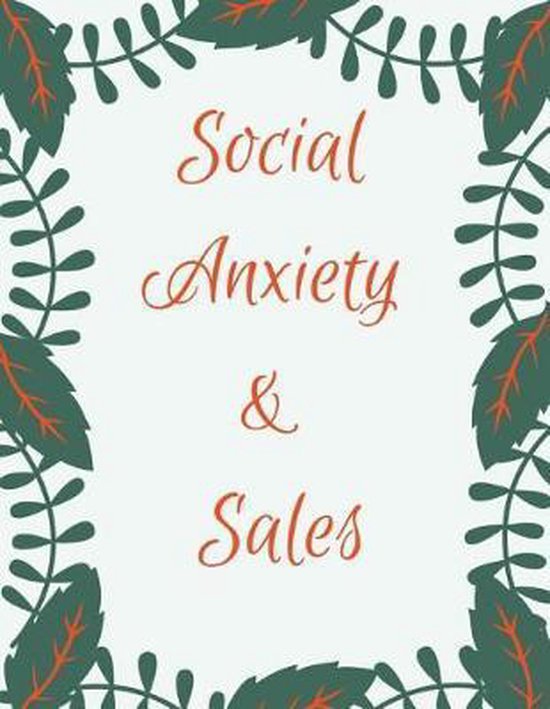 Social Anxiety and Sales Workbook - cover