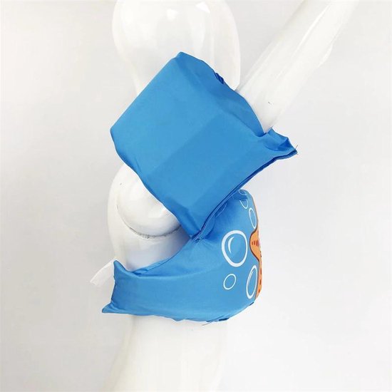 Zwemvest - Zeester Lichtblauw Design - One Size - Kind - 14-30 KG - 3-7 Jaar