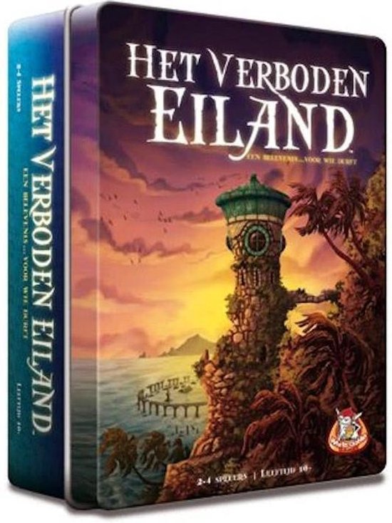 Gezelschapsspel: Het Verboden Eiland, uitgegeven door White Goblin Games