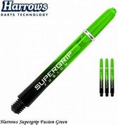 Harrows Supergrip Fusion Black / Green - Midi