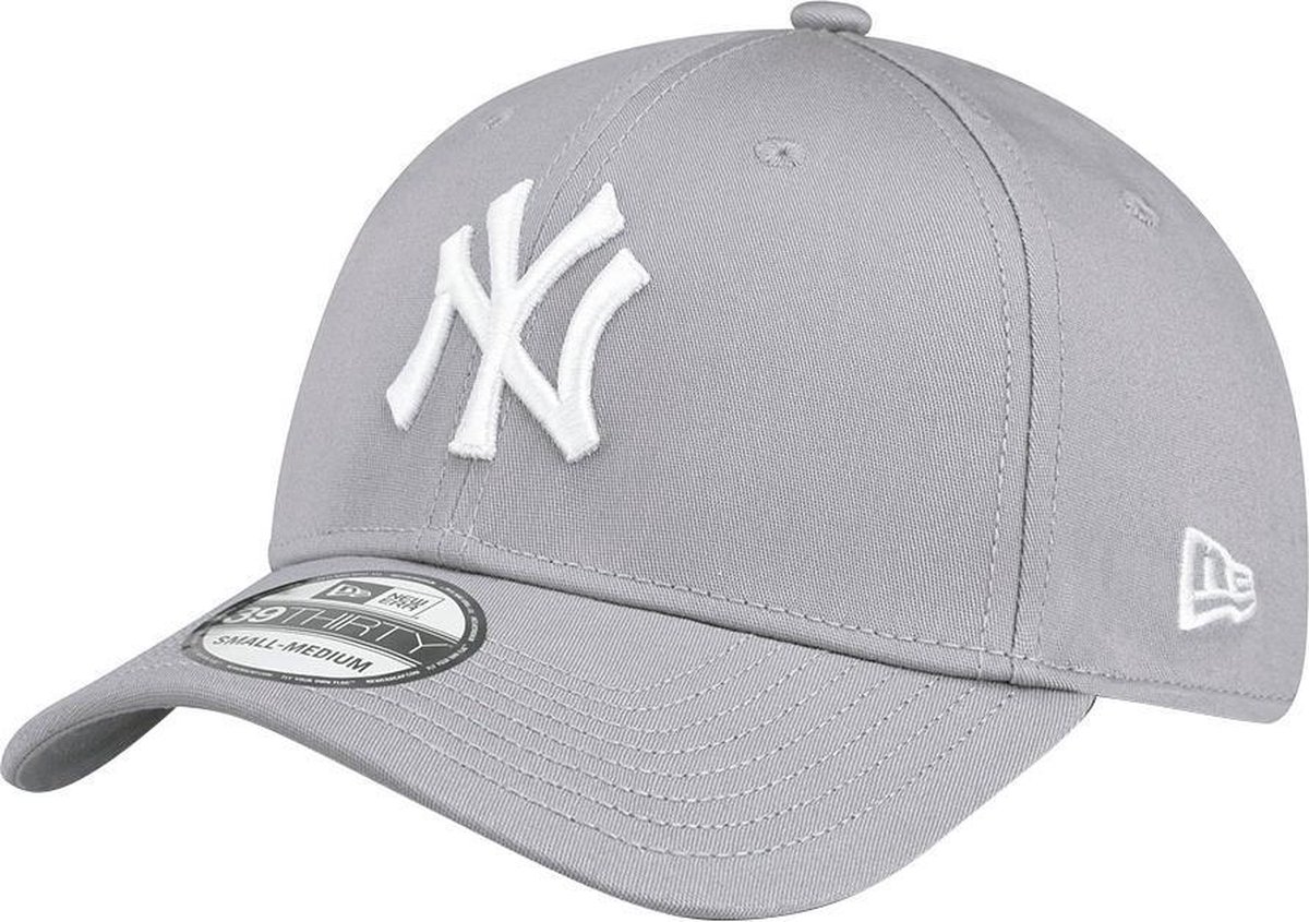 auditie opslag is meer dan New Era 39THIRTY LEAGUE BASIC New York Yankees Cap - Grey - M/L | bol.com