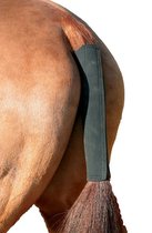 Pagony Neofoam Staartkoker - Paardendeken - Maat: 1 - Zwart - Kunstleer