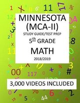 5th Grade MINNESOTA MCA-II, 2019 MATH, Test Prep