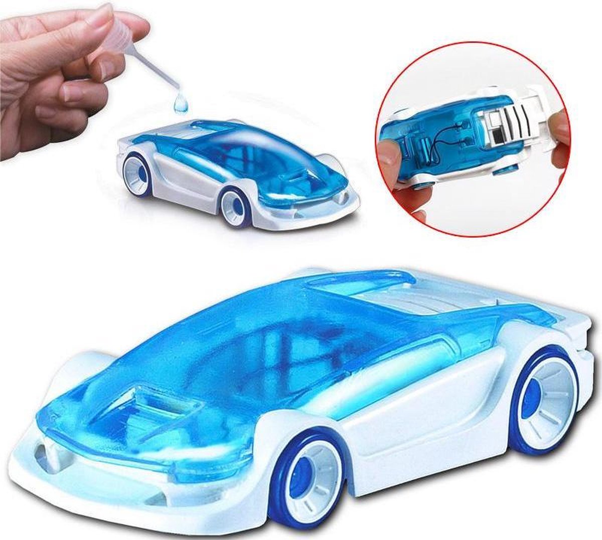 Zout Water Auto Fuel Cell Car Kit - Leerzaam Scheikunde Natuurkunde Experimenteer Bouwpakket