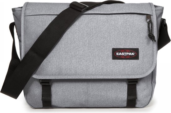 Eastpak DELEGATE + Shoudertas, 17 inch laptopvak - Sunday Grey | bol.com