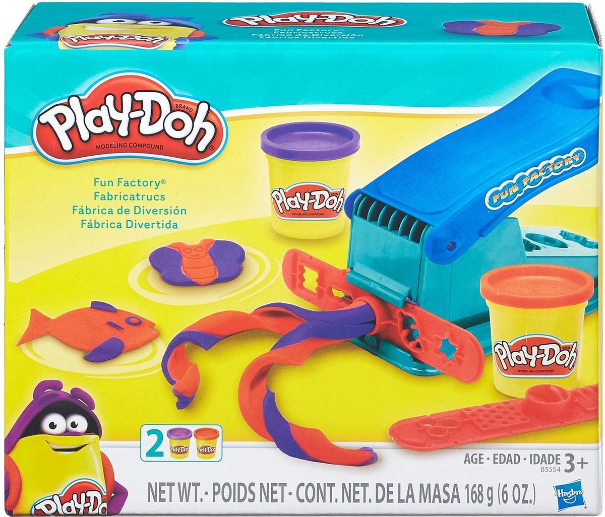 Bol Com Play Doh Pretfabriek Pers Klei Speelset