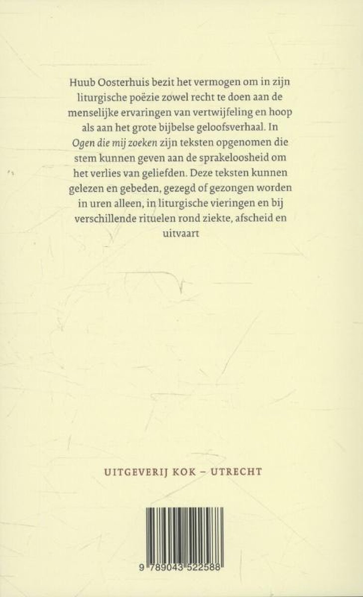 Ogen die mij zoeken - back cover