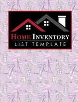 Home Inventory List Template