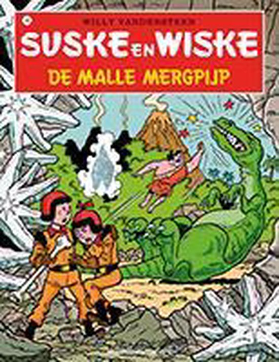 Cover van het boek 'Suske en Wiske 143 De malle mergpijp'