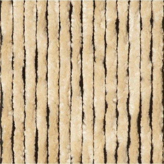Luxe Kattenstaart Vliegengordijn - 100 x 220cm - Beige van Luxe. — afbeelding 2