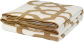 MOST wollen deken Troje - beige - 2-persoons