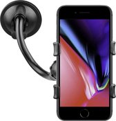 Shop4 - iPhone 8 Autohouder Raamhouder Knijpklem Zwart