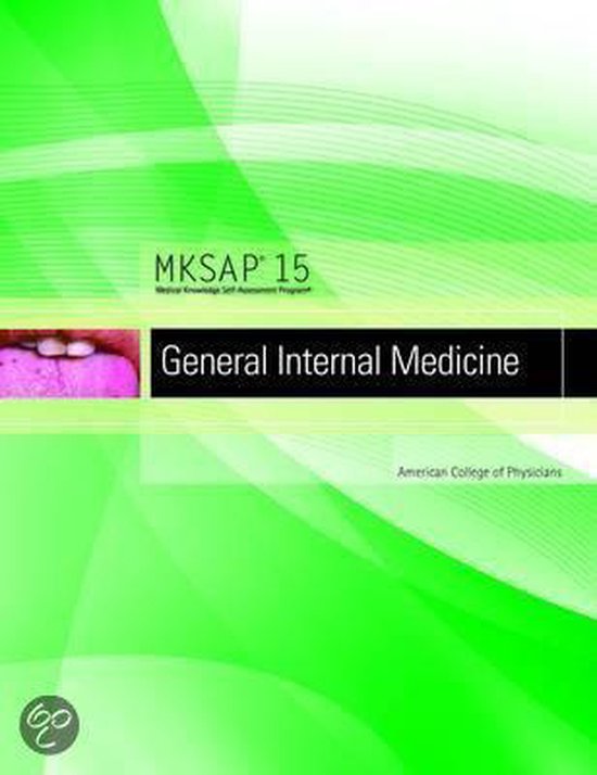 MKSAP 15 Medical Knowledge Self-assessment Program - cover