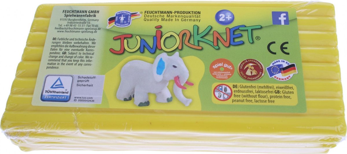 Zachte Klei Geel, 500gr.