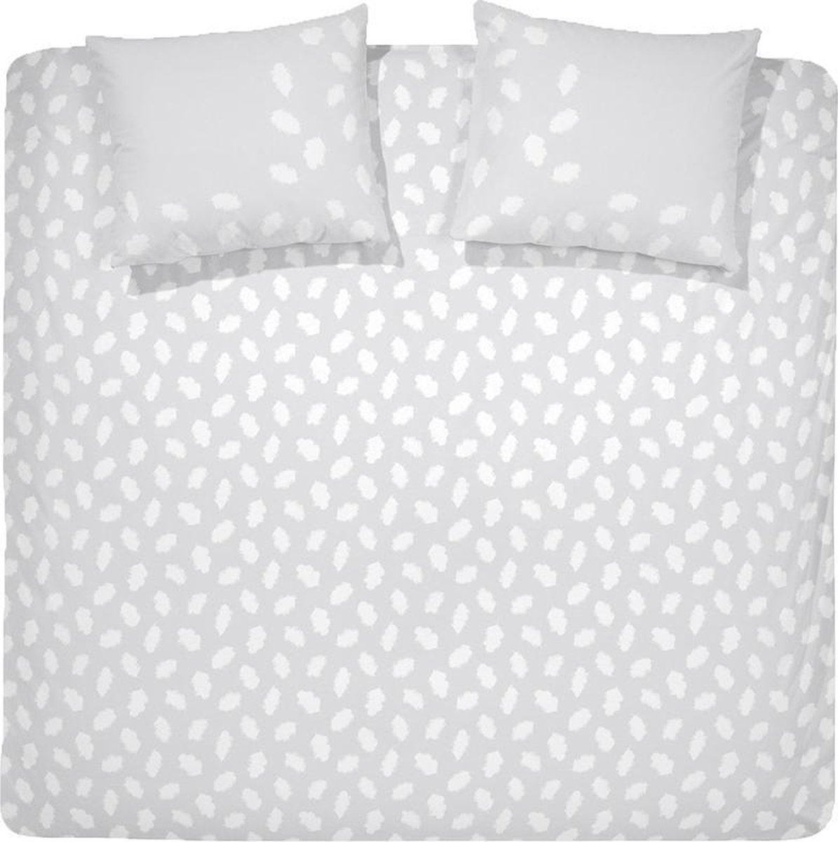 Cinderella Amia - Dekbedovertrek - Eenpersoons - 140x200/220 cm + 1 kussensloop 60x70 cm - Grey