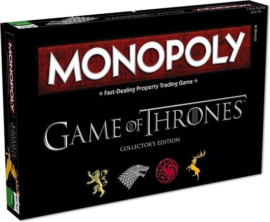 Monopoly - Game Of Thrones - Collector's Edition