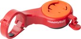 HideMybell Mini Stuurhouder & Fietsbel - Red