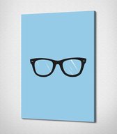 Glasses Canvas | 100x70 cm