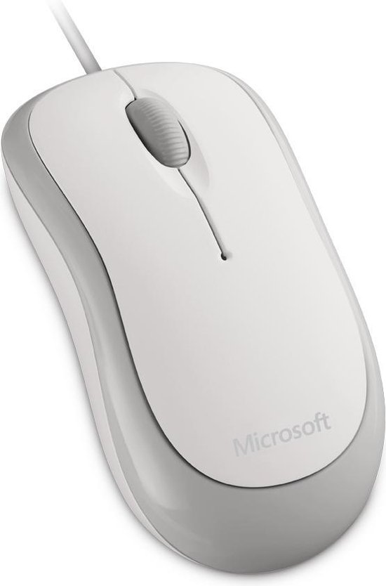 Witte Muis Computer Microsoft Basic Optical - Muis - Wit | bol