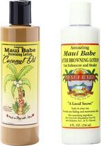 Maui Babe – Browning Lotion With Coconut Oil - Tanning Oil & After sun