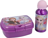 Disney Frozen Frozen lunchbox / broodtrommel & aluminium drinkbeker. BPA vrij!