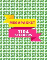 Groene Vinkjes Stickers | 1104 Stickers Kleine Vinkjes | Planner Stickers, Beloningsstickers, Checkmark | Goed Gedaan Stickers | 10 mm | Markeerstickers, Controle Stickers, Toetsst
