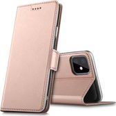 Cazy TPU Wallet Hoesje Geschikt voor Apple iPhone 11 Pro Max - rose goud