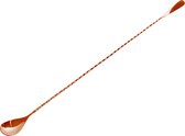 Mezclar Hudson Cocktail Lepel RVS. Koperkleurig. Lengte 45cm