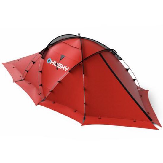 Bol Com Husky Fighter Extreme 3 4 Lichtgewicht Tent 3 Rood 3 Persoons