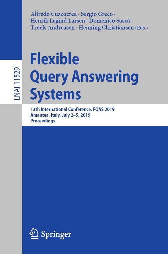 Springer Nature Proceedings Computer Science - Flexible Quer ... - cover