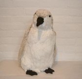 Goodwill Pinquin-Vogel Kerst Wit-Grijs-Zwart H 50 cm