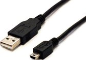 Kabel USB naar mini B male