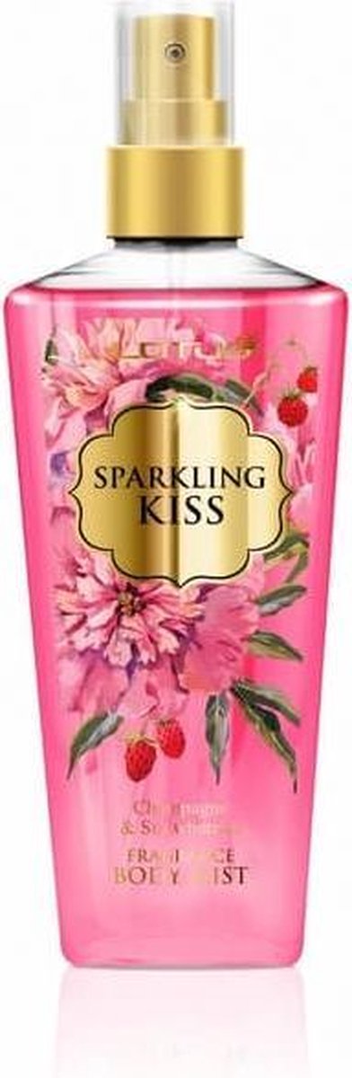 REVERS® Lotus Body Mist Sparkling Kiss Champagne & Strawberries 210ml.