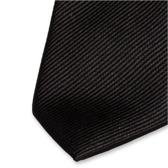 als resultaat Ruwe slaap stoel E.L. Cravatte Extra Smalle Stropdas - Zwart - 100% Zijde | bol.com