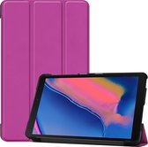 Tablet2you - Samsung Galaxy Tab A 2019 - Smart cover - Hoes - Paars - T290 - T295 - 8.0