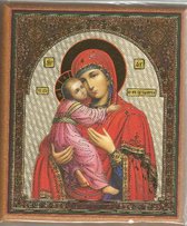 Ikoon Maria met kind nr. 2 31 x 40 cm.