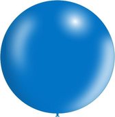 Blauwe Reuze Ballon XL Metallic 91cm