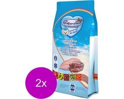 Renske Adult Mini - Hondenvoer - 2 x Kip Lam 2 kg