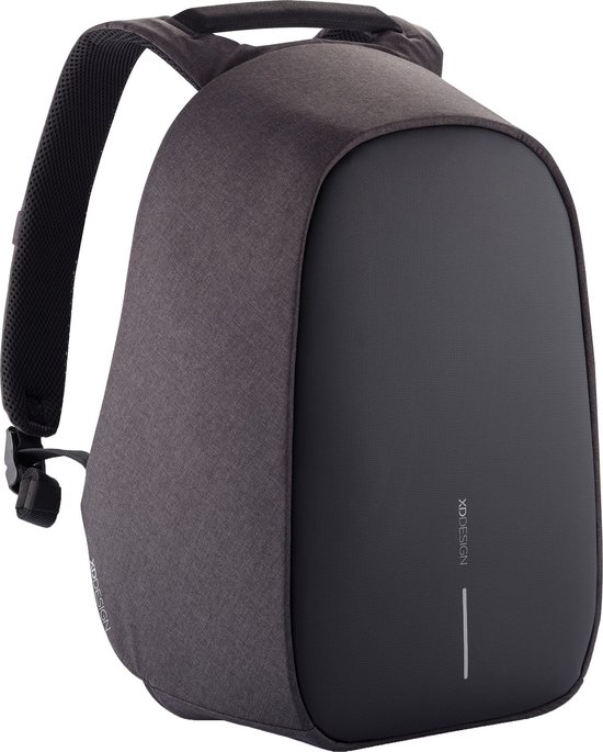 XD Design Bobby Hero XL - Anti-Diefstal Laptop Rugzak 21.5 liter - Zwart - Waterafstotend - Met USB oplaadpoort - 17 inch