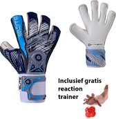 Elite - Brambo - Keepershandschoenen - inclusief Reaction trainer & Elite Andalucia sleutelhanger - maat 11 - voetbal keepershandschoenen - keepershandschoen - Goalkeeper handschoe