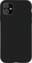 Apple iPhone 11 siliconen hoesje - zwart/Black
