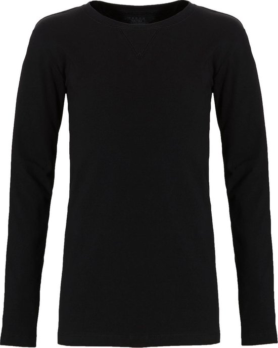 Ten Cate - Jongens - Pyjama Shirt Black - Zwart - 170/176 | bol