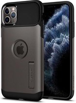 Spigen Slim Armor Apple iPhone 11 Pro Hoesje - Gunmetal